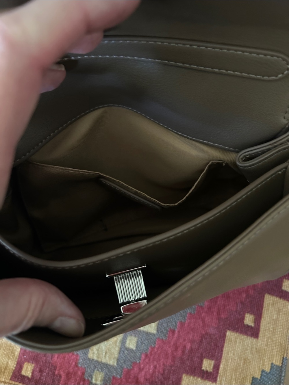 Walter Baker Taupe Mini Top-Handle Crossbody - Picture 3 of 7